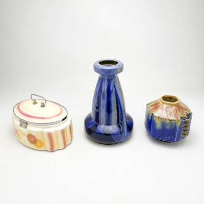 Art Deco Ceramics, Group of 3