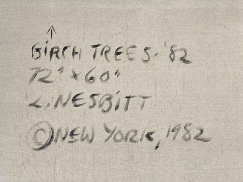 Lowell Nesbitt - Birch Trees