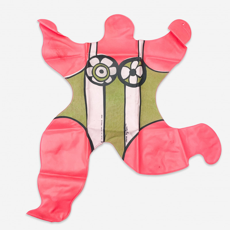 Niki de Saint Phalle  - Inflatable Nana, Pink and Green