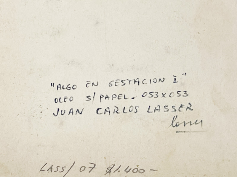 Juan Carlos Lasser - Algo en Gestacion I