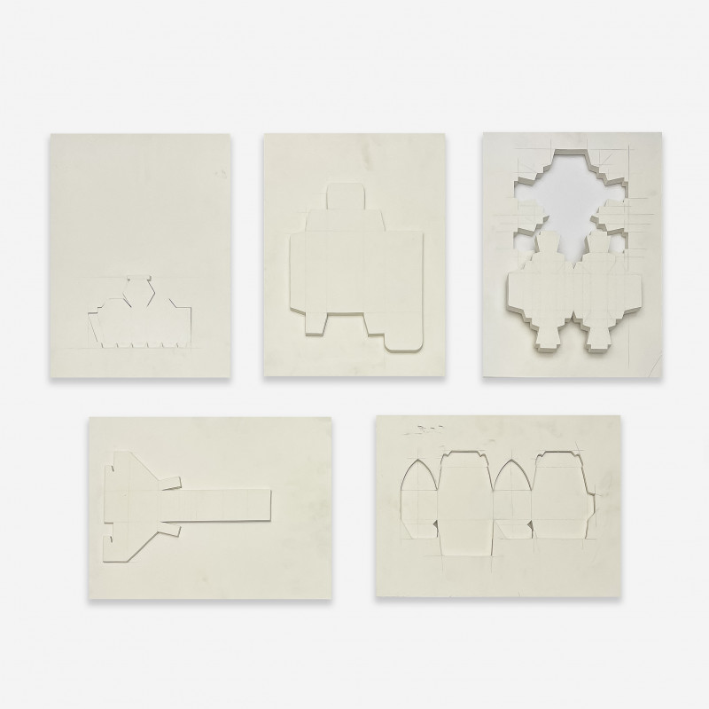 Mariana Schapiro - Alternative Habitational Project Series (5 Reliefs)