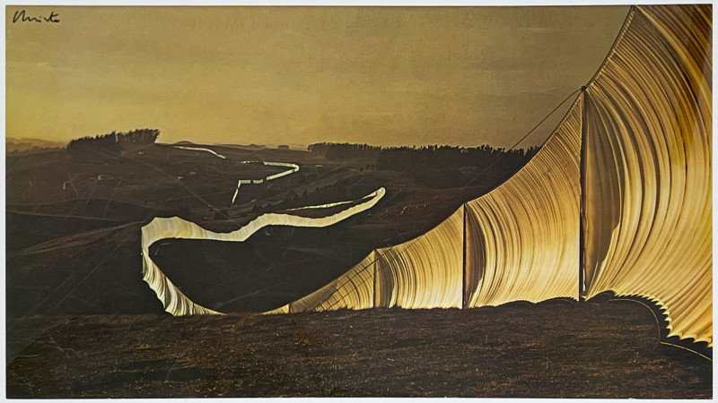 Christo and Jeanne-Claude - Running Fence / Valley Curtain (Group of 4)