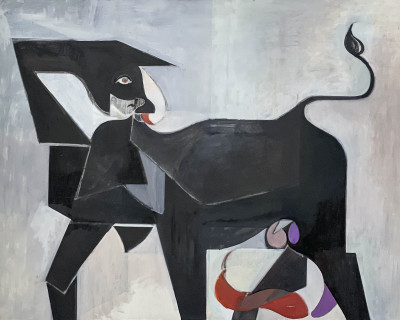 Leonard Alberts - Untitled (Bull)