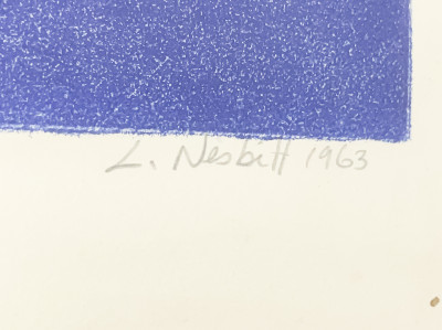 Lowell Nesbitt - X-Blue Feet