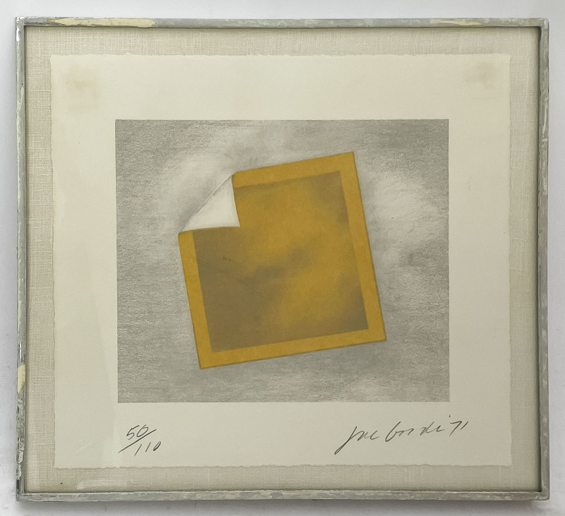 Joe Goode - Untitled (Yellow Square)