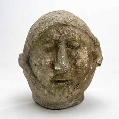 Continental - Ancient Carved Stone Head