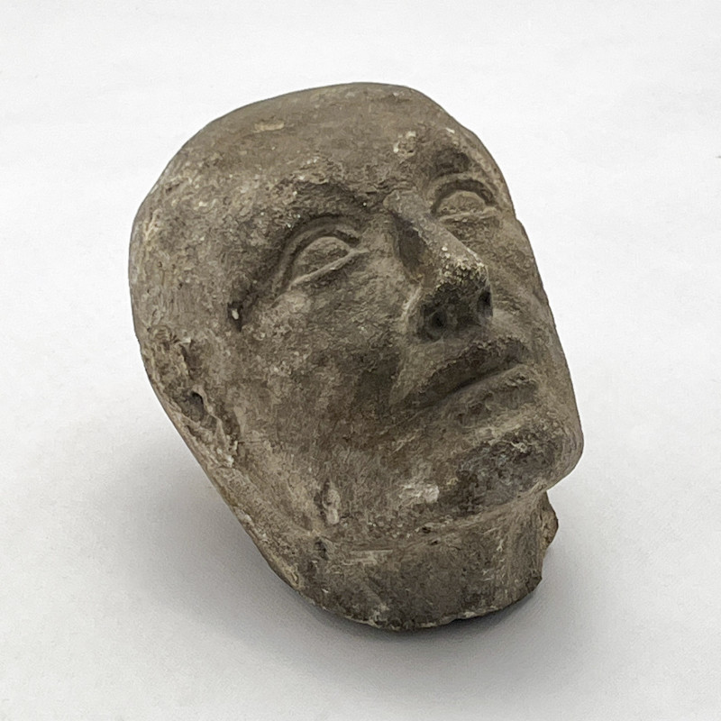 Continental - Small Carved Stone Head