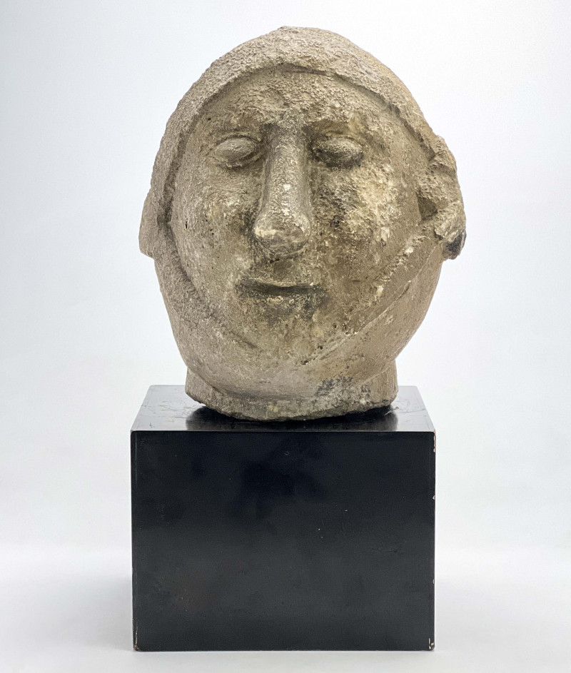 Continental - Ancient Carved Stone Head
