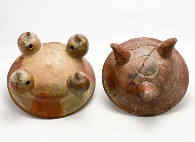 Pre-Columbian  - Tripod Bowls, Group of 2