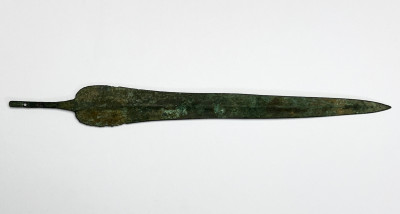 Ancient Bronze Dagger or Short Sword