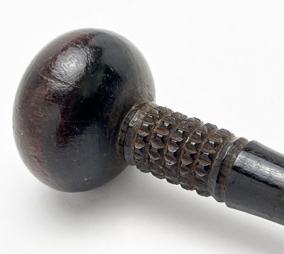 African - Carved Wooden Mace