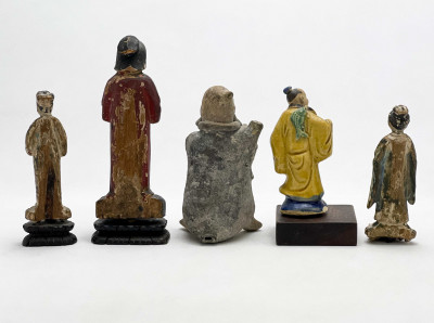 Asian Figurines, Group of 6