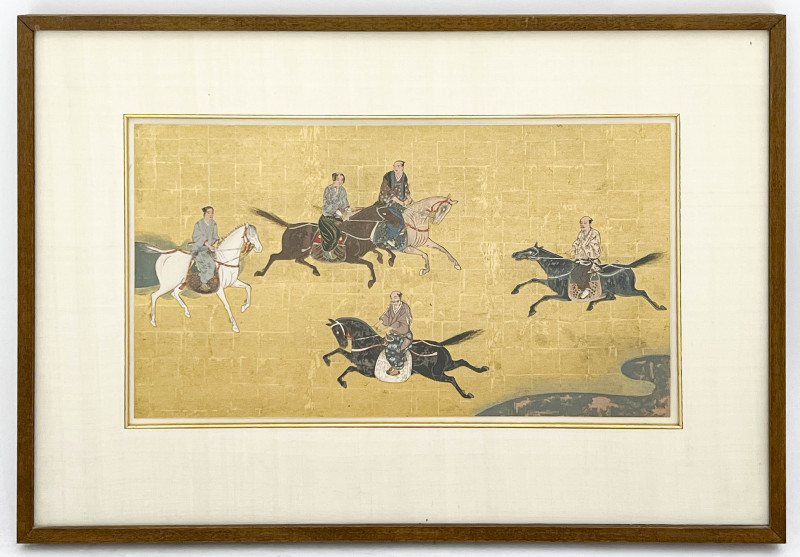 Japanese - Untitled (Horse and Riders)