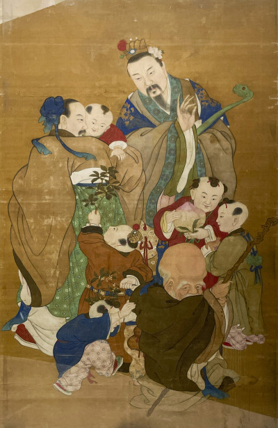 Image for Lot Chinese - Silk Painting