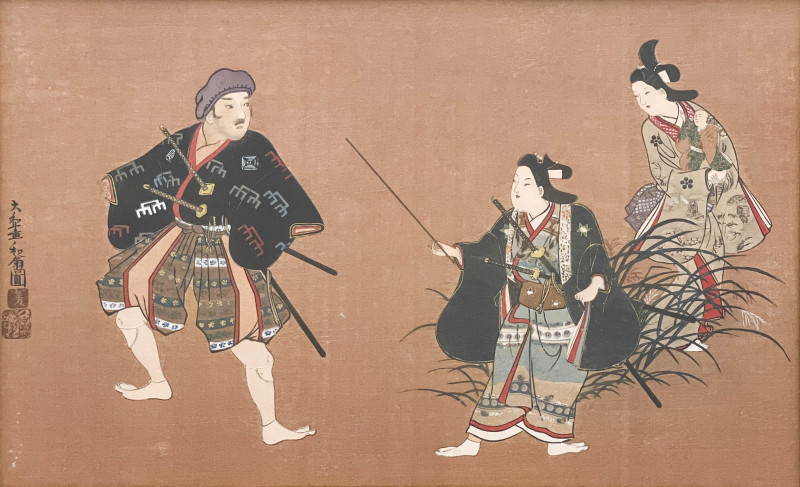 Japanese - Woodcut Prints, Group of 2