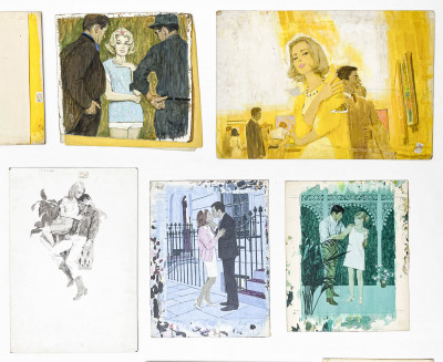 Bert Sherman - Illustration Boards for Women's Weekly, Group of 11