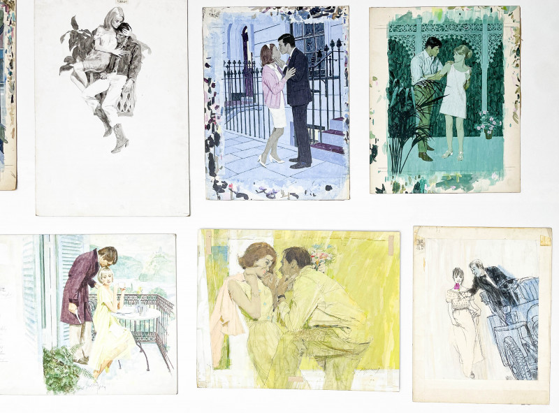 Bert Sherman - Illustration Boards for Women's Weekly, Group of 11
