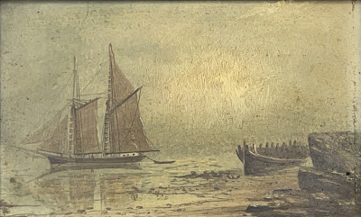 Artist Unknown - Ship at Sea