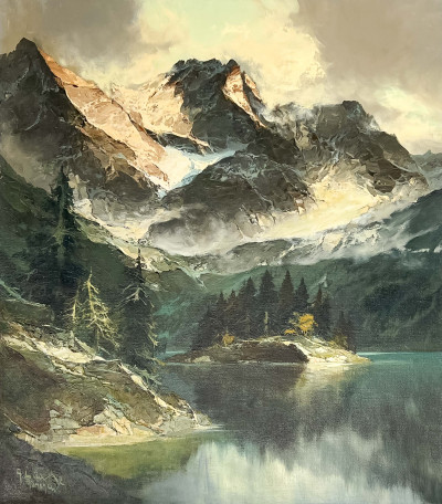 Image for Lot Arno Lemke - Untitled (Alpine Lake)
