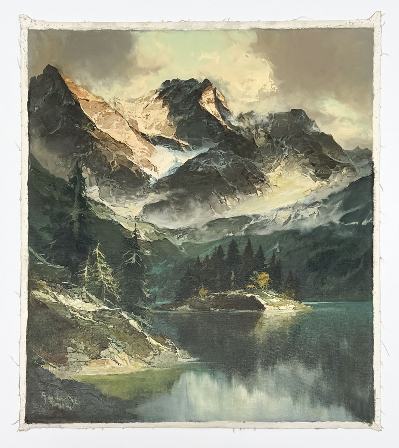 Arno Lemke - Untitled (Alpine Lake)