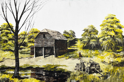 Image for Lot B. Trust - Barn by the Stream