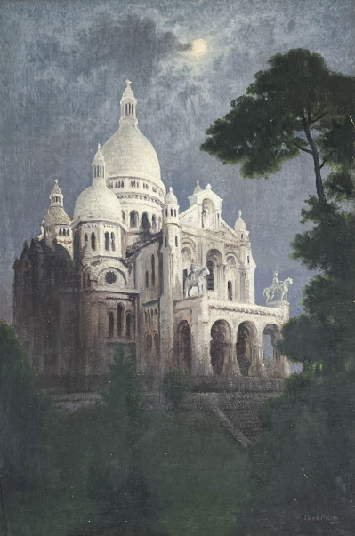J.L. van der Meide  - Montmartre and Sacré-Coeur