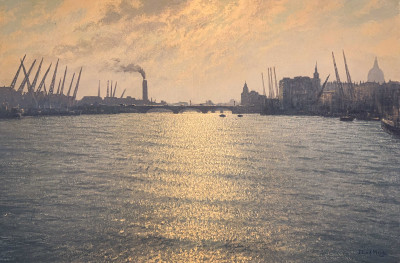 Image for Lot J.L. van der Meide  - London, Westminster Bridge