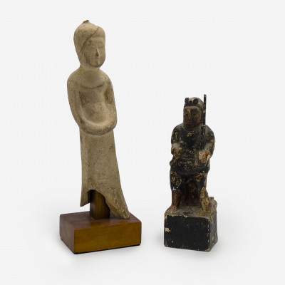 Chinese Statues, Group of 2