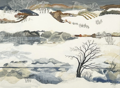 Image for Lot Kathleen Bruskin - Winter River