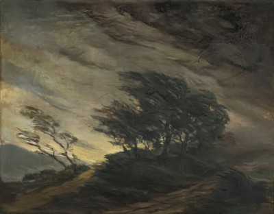 Image for Lot Unknown Artist - Untitled (Dramatic Landscape)