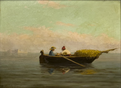 Image for Lot Enrico Meneghelli - Untitled (Row Boat)