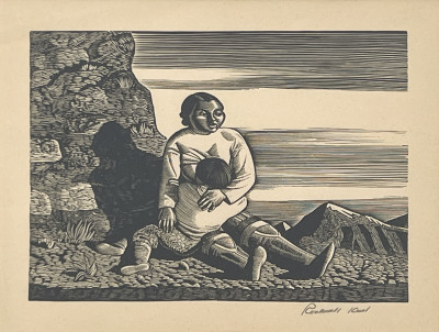 Rockwell Kent - Big Baby (Greenland Mother)