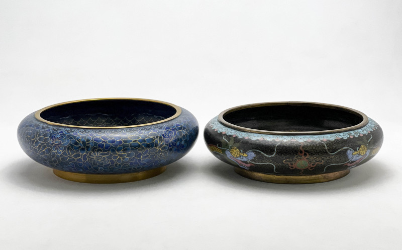 Chinese - Cloisonné Bowls, Group of 2