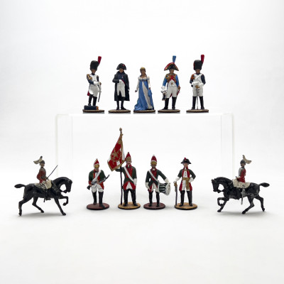Image for Lot Continental - Miniature Lead Military Figurines, Group of 11
