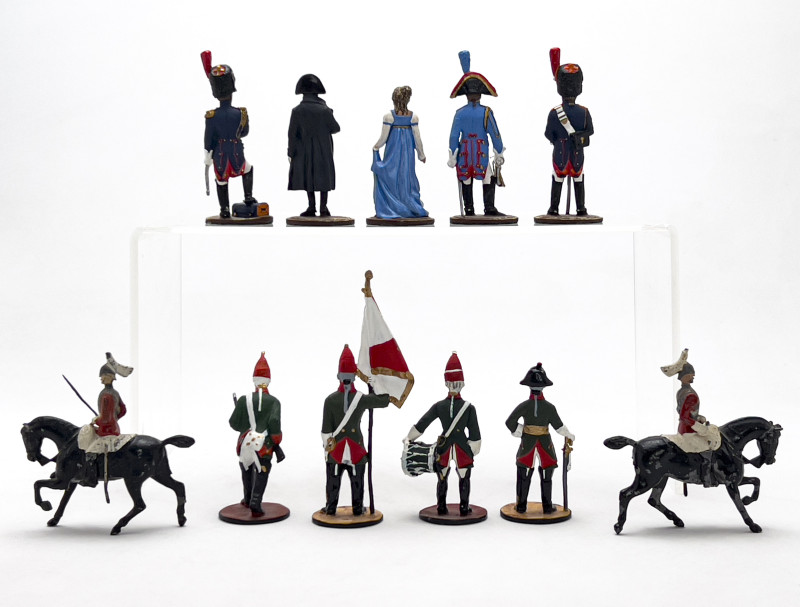 Continental - Miniature Lead Military Figurines, Group of 11
