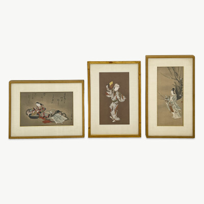 Image for Lot Japanese - Woodcut Prints, Group of 3