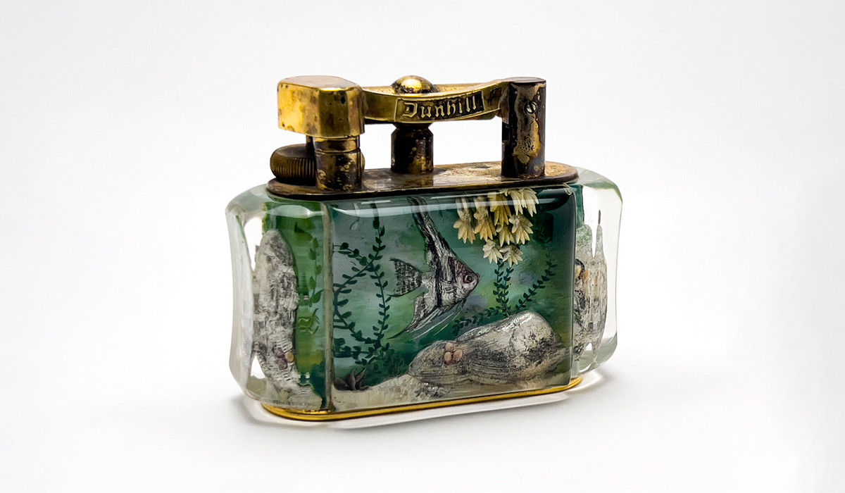 LOT 79 | Alfred Dunhill, "Aquarium" Lighter (c. 1950)
