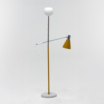 Image for Lot Mid Century Adjustable Floor Lamp