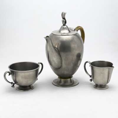 Edvin Ollers - Three-Piece Tea Set