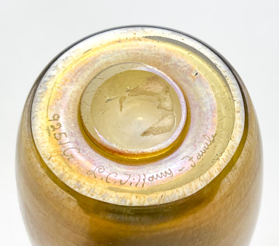 Louis Comfort Tiffany - Cypriot Bottle Neck Vase