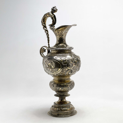 Image for Lot Victorian Sterling Silver Ewer