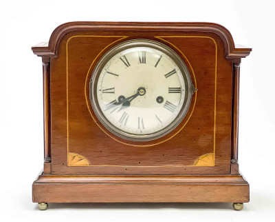 Image for Lot Mahogany Cased Mantel Clock