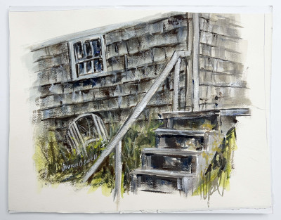 Vivian Oswell - Untitled (Porch Steps)
