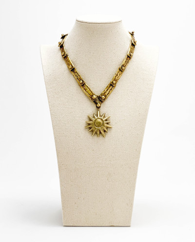 Pál Kepenyes - Necklace with Sun Pendant