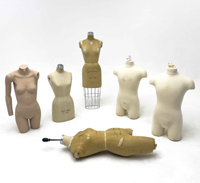 Geoffrey Beene Studio Dress Forms, Group of 6