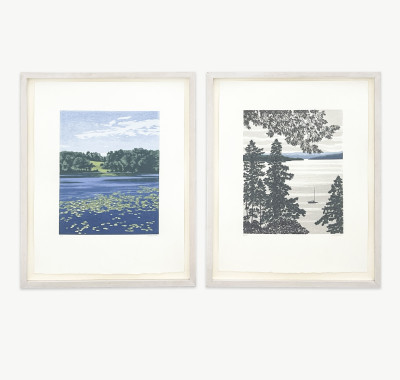 Image for Lot William Waitzman - August Lake / July (2 Works)
