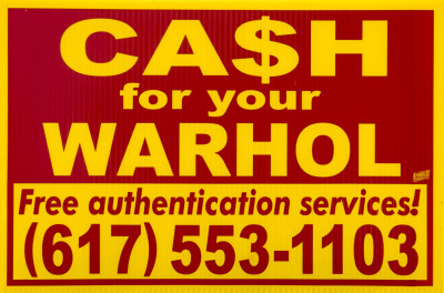 Image for Lot Geoff Hargadon - Cash for Your Warhol