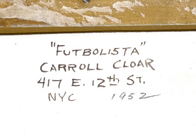 Carroll Cloar - Futbolista