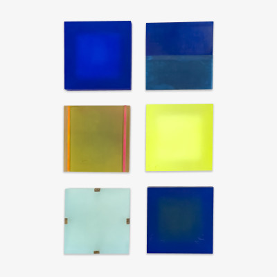Image for Lot Michelle Benoit - Untitled (Colored Squares Series)