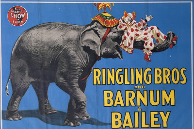 Image for Lot Ringling Bros and Barnum and Bailey Circus Poster